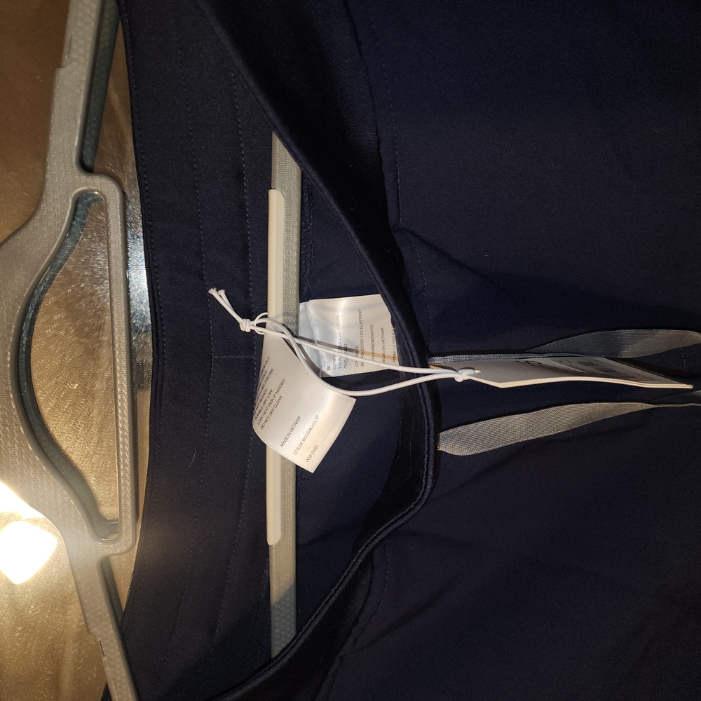 FIGS Navy High Waisted Yoga Pants - Picture 5 of 7